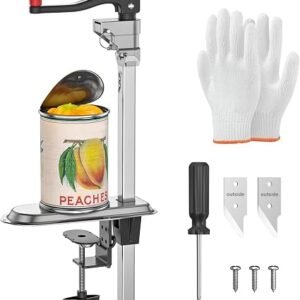 Commercial Manual Tin Opener Heavy Duty Can Opener for #10 Cans