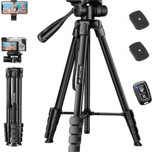 Lamicall Mobile Phone Tripod, Flexible Camera Tripod With Remote | 3-IN-1 Mini Smartphone Tripods Mount, 360? Rotating Phone Stand Filming, for Vlog, Cellphone, Camera, Pocket 3/4, Travel