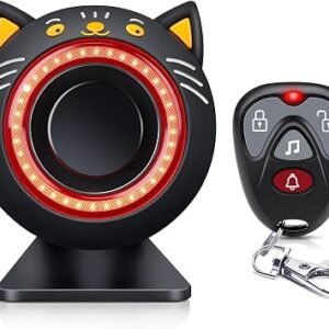 ELECTOP 120dB Car Alarm System with Motion Sensor & Sound, Car Security System Anti-Theft Device Car Alarm with Wireless Remote & Led Light for Cars, Trucks, Suvs