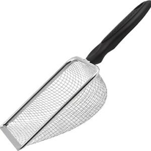 Cat Litter Scoop, Beach Mesh Shovel, Stainless Steel Mesh Scooper