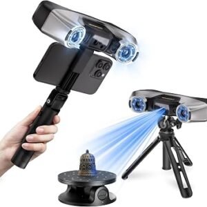 Revopoint MetroY Pro 3D Scanner, 0.01mm Blue Laser, 5 Scanning Modes, WiFi6