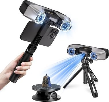 Revopoint MetroY Pro 3D Scanner, 0.01mm Blue Laser, 5 Scanning Modes, WiFi6