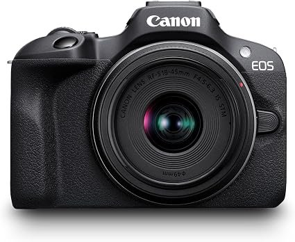 Canon EOS R100 Beginner-Friendly Mirrorless Camera, 24.1MP Image Quality