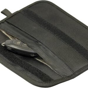 Stoplock RFID Contactless Protection Pouch Purse Wallet SS5433 - Anti-Theft Signal Blocker Credit Card Key Fobs Mobile Phones,Black,192mm x 100mm x 9mm