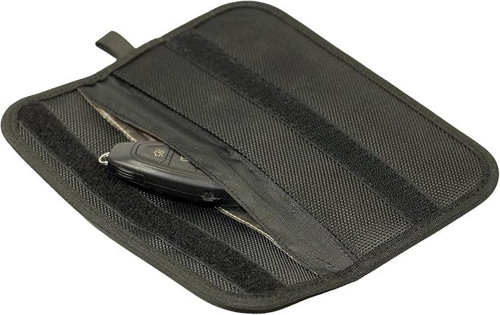 Stoplock RFID Contactless Protection Pouch Purse Wallet SS5433 - Anti-Theft Signal Blocker Credit Card Key Fobs Mobile Phones,Black,192mm x 100mm x 9mm