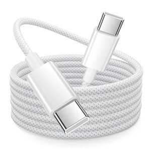 iPhone 15 16 17 18 Charger Cable 3M, USB C Charger Cable 3M Long Type C to Type C Fast Charging Lead USB C Fast Charge Wire for iPhone 18/Air/17/16 Plus/16e/15 Pro Max,iPad Pro/Air,Samsung S25 S24