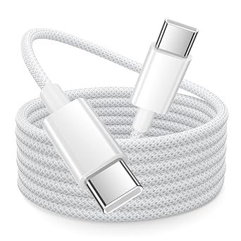 iPhone 15 16 17 18 Charger Cable 3M, USB C Charger Cable 3M Long Type C to Type C Fast Charging Lead USB C Fast Charge Wire for iPhone 18/Air/17/16 Plus/16e/15 Pro Max,iPad Pro/Air,Samsung S25 S24