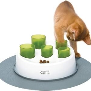 Catit Senses 2.0 Digger, Cat Treat Puzzle for Indoor Cats