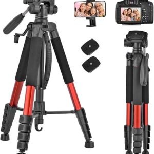 Lamicall Mobile Phone Tripod, Flexible Camera Tripod With Remote | 3-IN-1 Mini Smartphone Tripods Mount, 360? Rotating Phone Stand Filming, for Vlog, Cellphone, Camera, Pocket 3/4, Travel