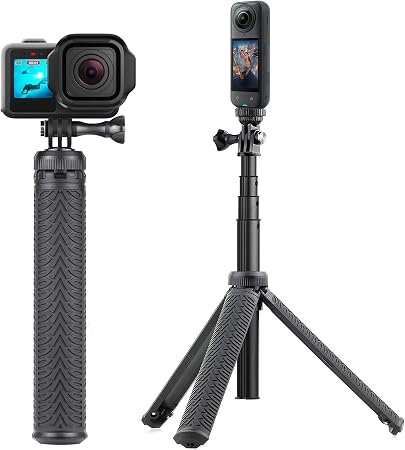 Lamicall Mobile Phone Tripod, Flexible Camera Tripod With Remote | 3-IN-1 Mini Smartphone Tripods Mount, 360? Rotating Phone Stand Filming, for Vlog, Cellphone, Camera, Pocket 3/4, Travel