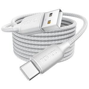 RAVIAD USB C Charger Cable 3M Long Type C Cable Fast Charging 3.1A Braided