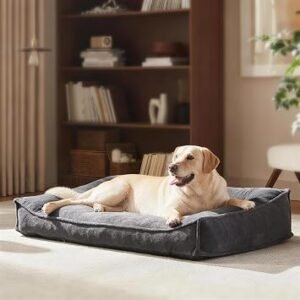 Extra Large Dog Bed, XL Dog Bed Washable, 107x78x24cm