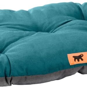 Ferplast Cat Bed, Dog Bed Washable Pet Mat Cushion in Cotton with Soft Padding, 43 x 30 cm. Turquoise