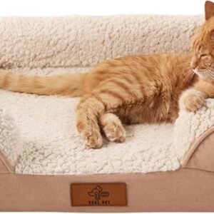 Orthopedic Cat Bed Washable Waterproof Cover (SMALL)