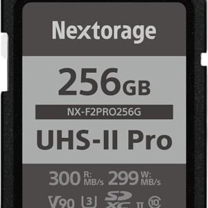 Nextorage Japan SD Card UHS-II 256GB Memory Card Canon Nikon Sony camera