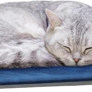 pecute Cat Heat Pad, Pet Heating Pad Constant Temp Safe, (S, 32x40cm)