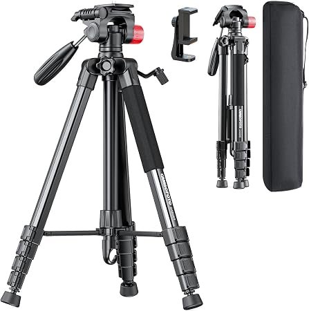 Lamicall Mobile Phone Tripod, Flexible Camera Tripod With Remote | 3-IN-1 Mini Smartphone Tripods Mount, 360? Rotating Phone Stand Filming, for Vlog, Cellphone, Camera, Pocket 3/4, Travel