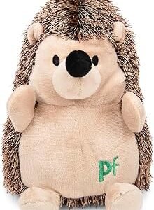 Petface Heston Hedgehog Plush Dog Toy with Squeaker (Pack of 1) | Durable Plush Toy, Encourages Interactive Play, for Cuddling