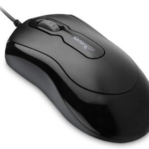 Kensington USB 3.0 Wired Computer Mouse, Ambidextrous, DPI Optical Tracking