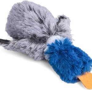 Petface Catkins Dudley Duck Plush Cat Toy, Filled with Catnip (Pack of 1)