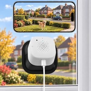 2K 3MP Safeview Window Camera for Home Security, 2.4/5G WiFi Indoor Camera | Anti-Glare-Reflection, 2.4GHz and 5GHz WiFi, AI Colour Night Vision 24/7...
