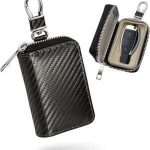 Kolaura Car Key Signal Blocker Faraday Pouch RFID Fob Protector Anti-Theft Bag