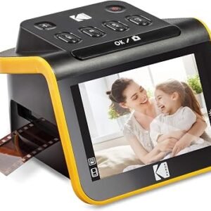 KODAK SLIDE N SCAN Film and Slide Scanner with Large 5? LCD Screen, Convert Color & B&W 35mm, 126, 110 Negatives & Slides to High Resolution 22MP JPEG Digital Photos