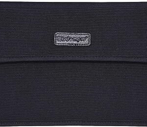 wisdompro RFID Signal Blocking Pouch, Large Faraday Bag, Water-resistant | Black Shielding Pouch Wallet Case for Cell Phone and Car Key FOB, Keyless Car Key...