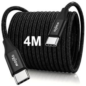 Long USB C to USB C Charger Cable 4M, PD 60W TypeC to TypeC Charging Cable